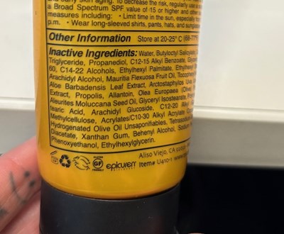 Inactive ingredients section.jpg Inactive Ingredient section - Inactive ingredients section